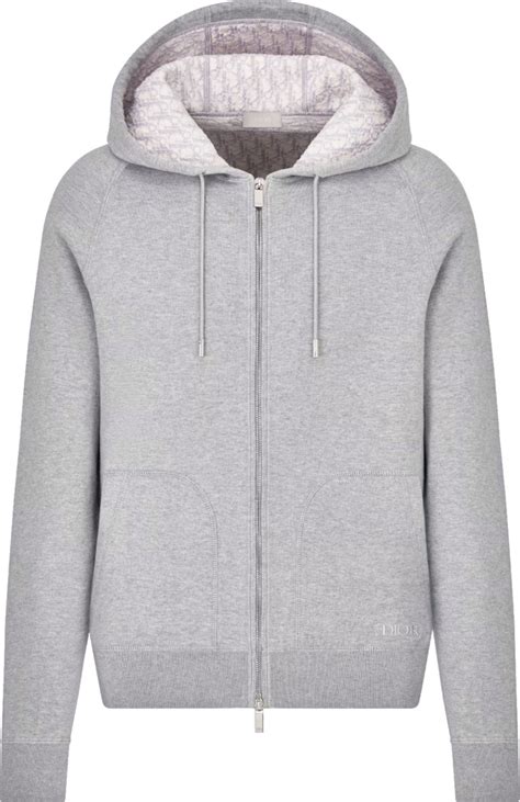 dior grey hoodie